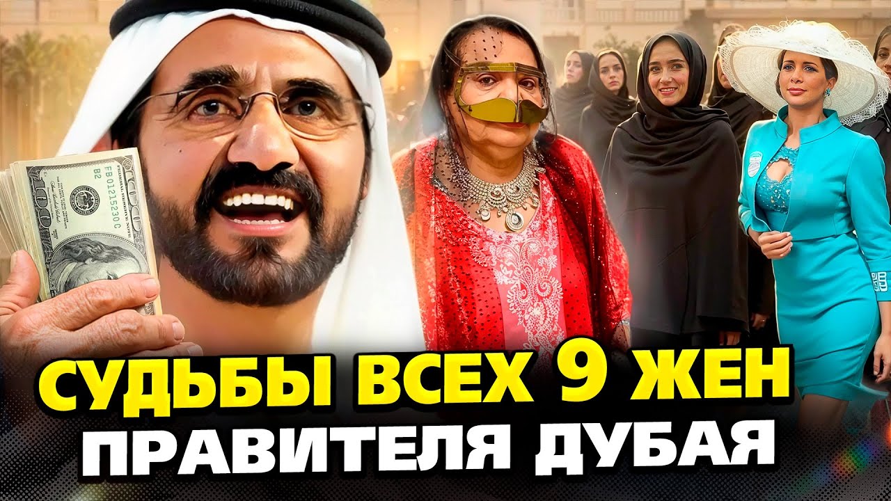 Вот как живут сегодня все 9 жён правителя Дубая. Они до сих пор раскрывают шокирующие тайны!