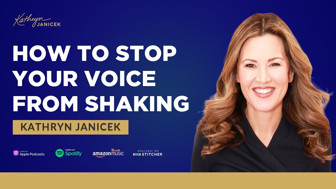 How To Stop Your Voice From Shaking When Public Speaking