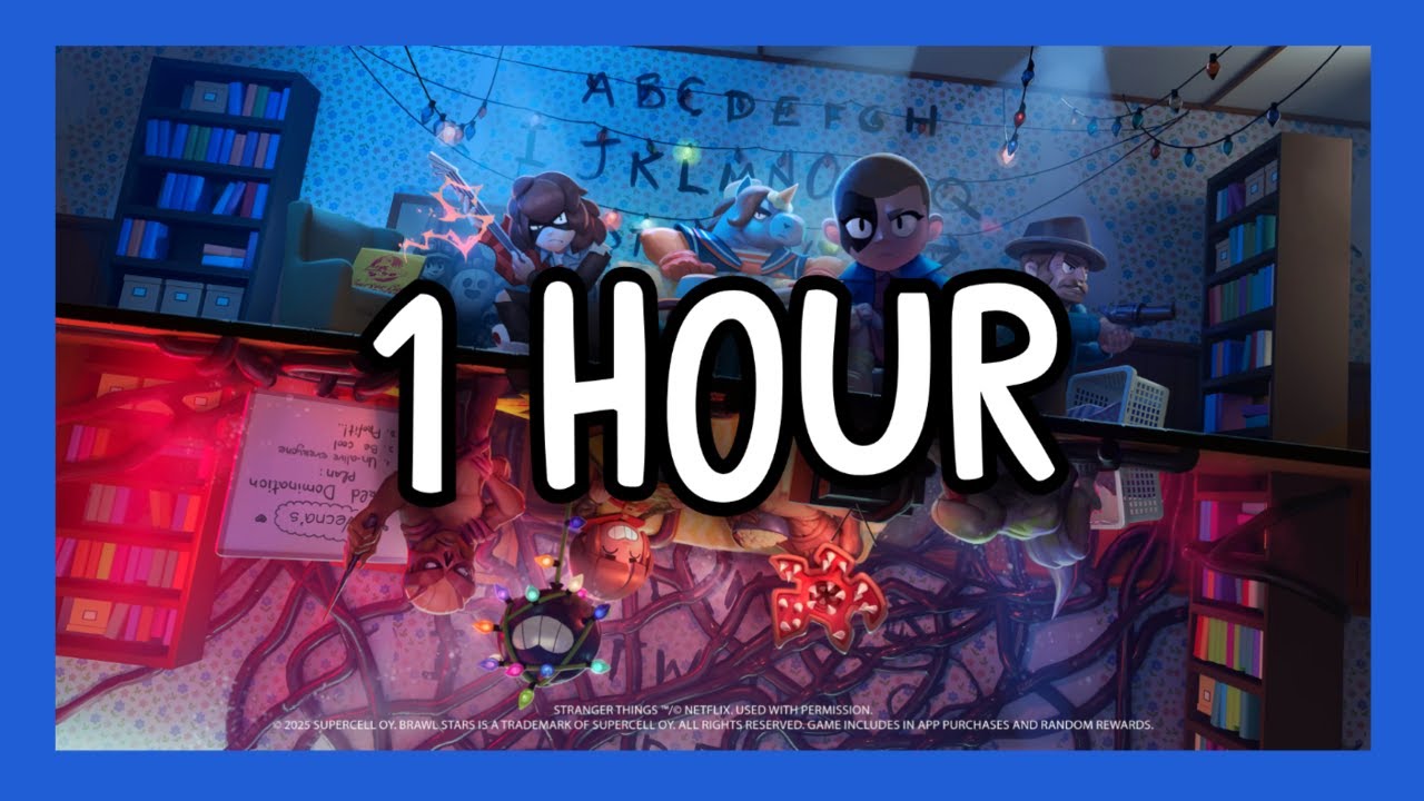 Brawl Stars Stranger Things Battle Theme For 1 HOUR