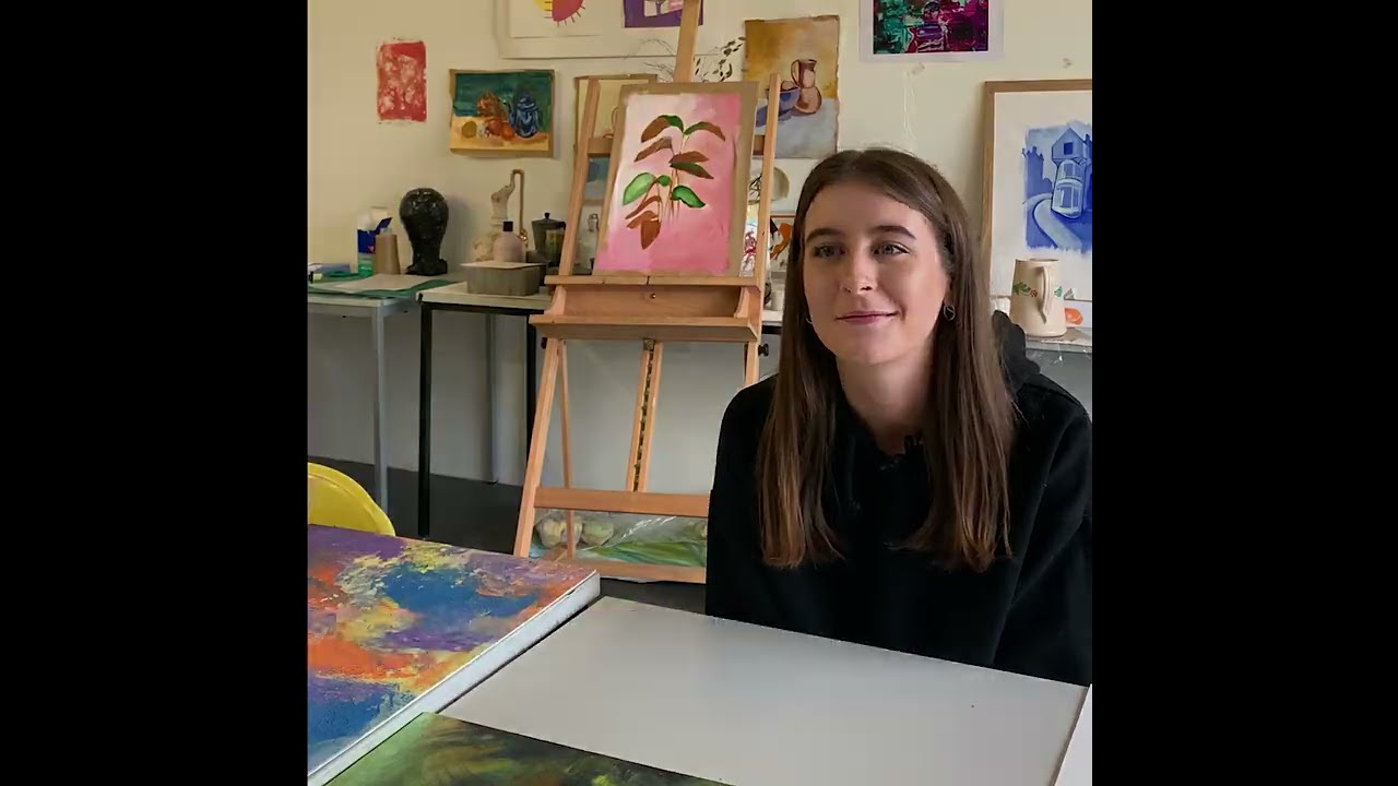 Katelyn HND Contemporary Art Practice student