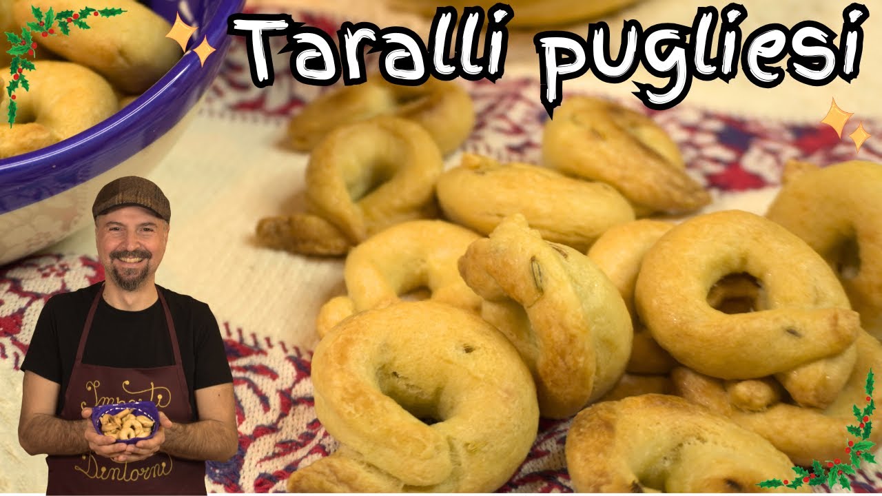 Ricetta TARALLI PUGLIESI - IMPOSSIBILE FARNE A MENO!