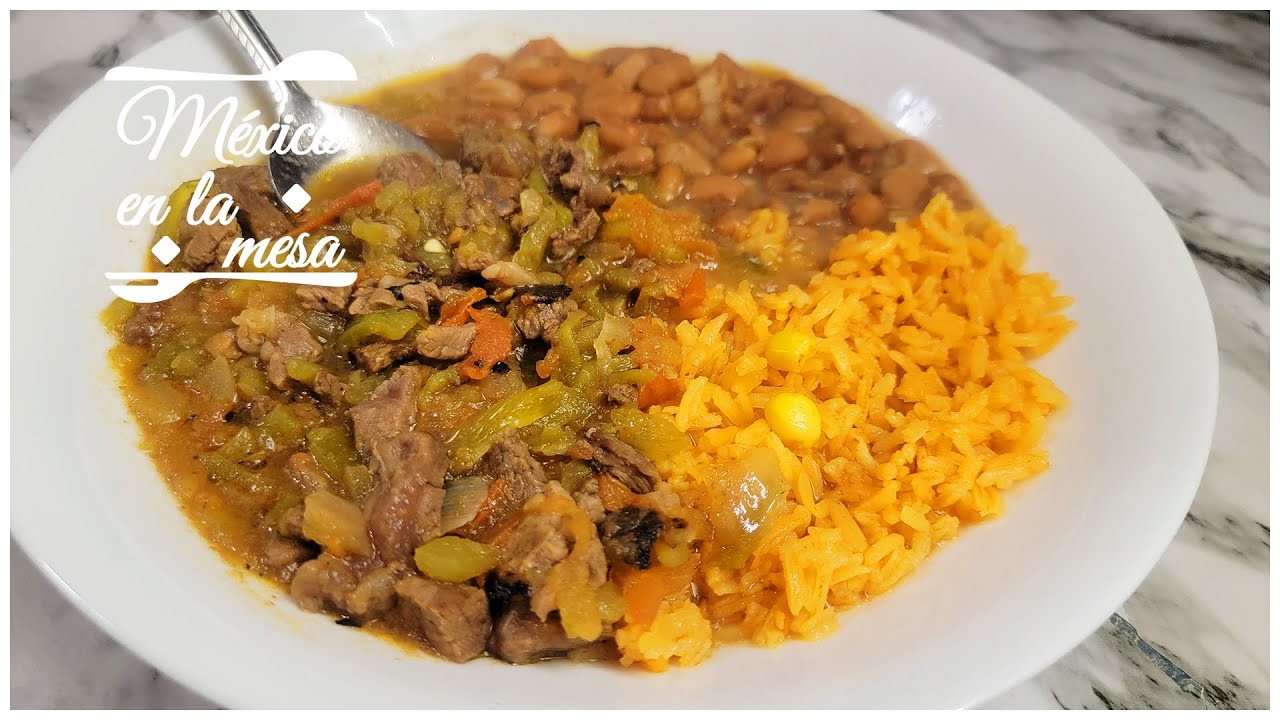 Carne En Salsa De Chile Tatemado | México en la mesa ❤️