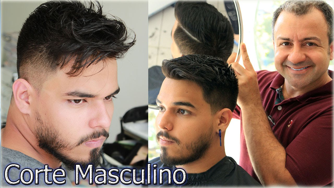 Corte Masculino Ricky Martin Moisés Cabeleireiro