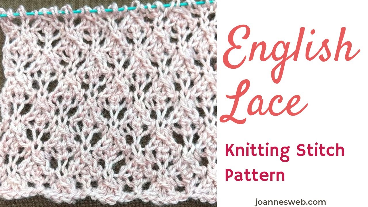 English Lace Knitting Pattern