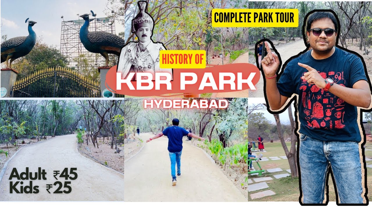 KBR Park Hyderabad || History of KBR Park. Best parks in Hyderabad