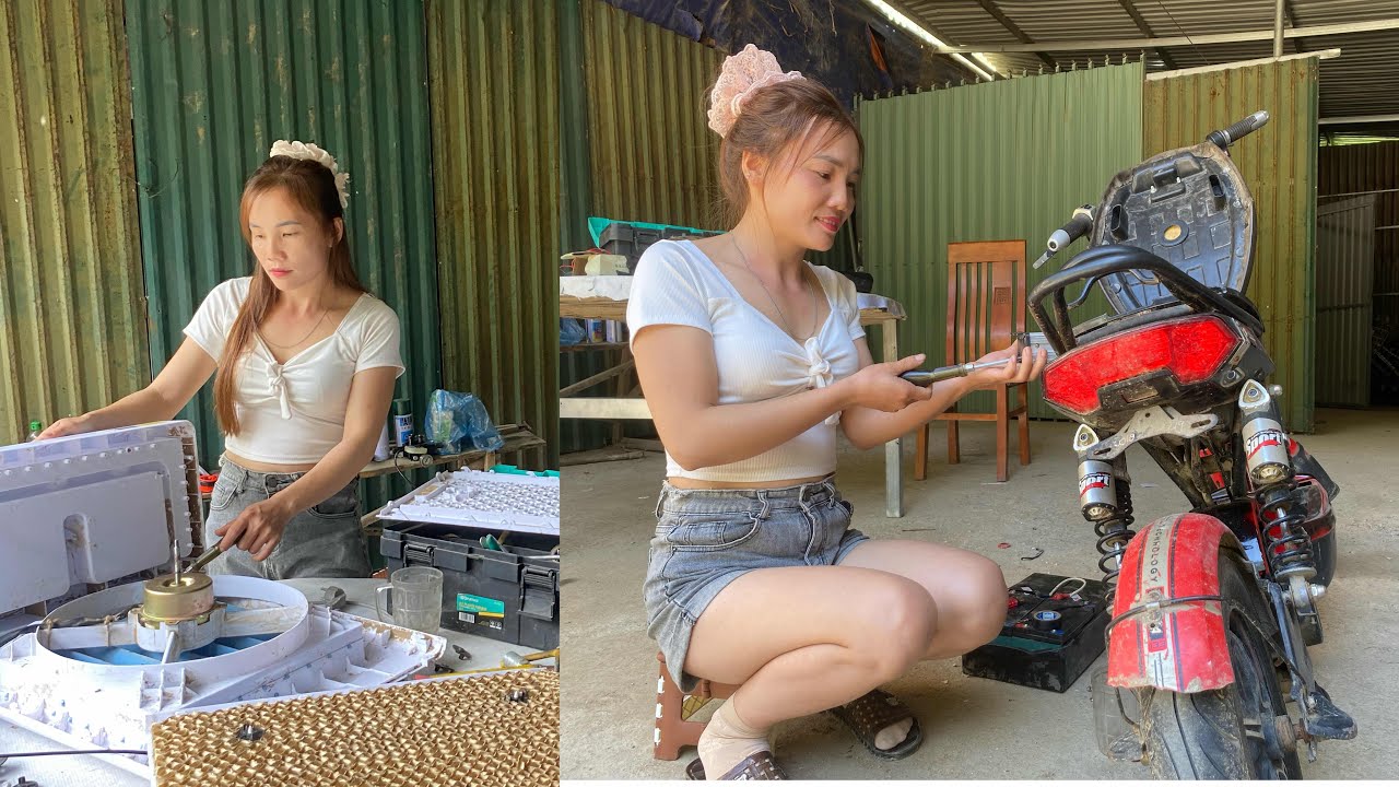 Girl vs. Electric Bike: Can She Fix It Alone? | Full Repair Journey