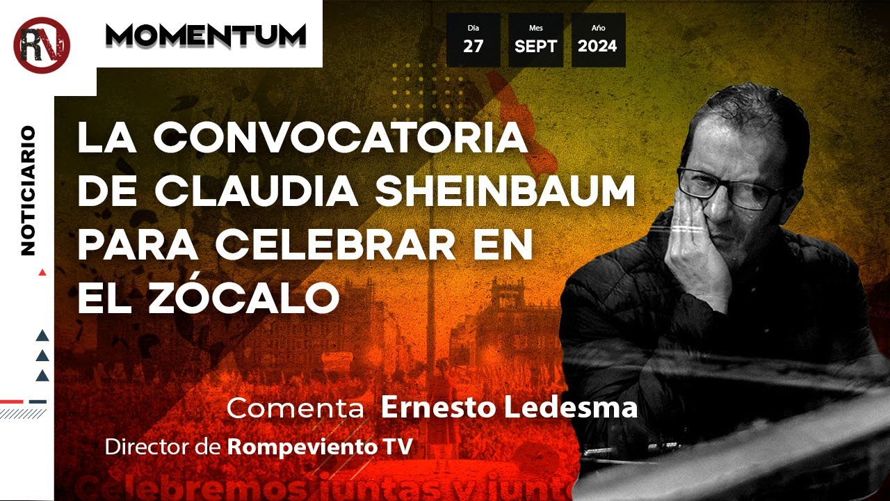 La convocatoria de Sheinbaum para celebrar en el Zócalo
