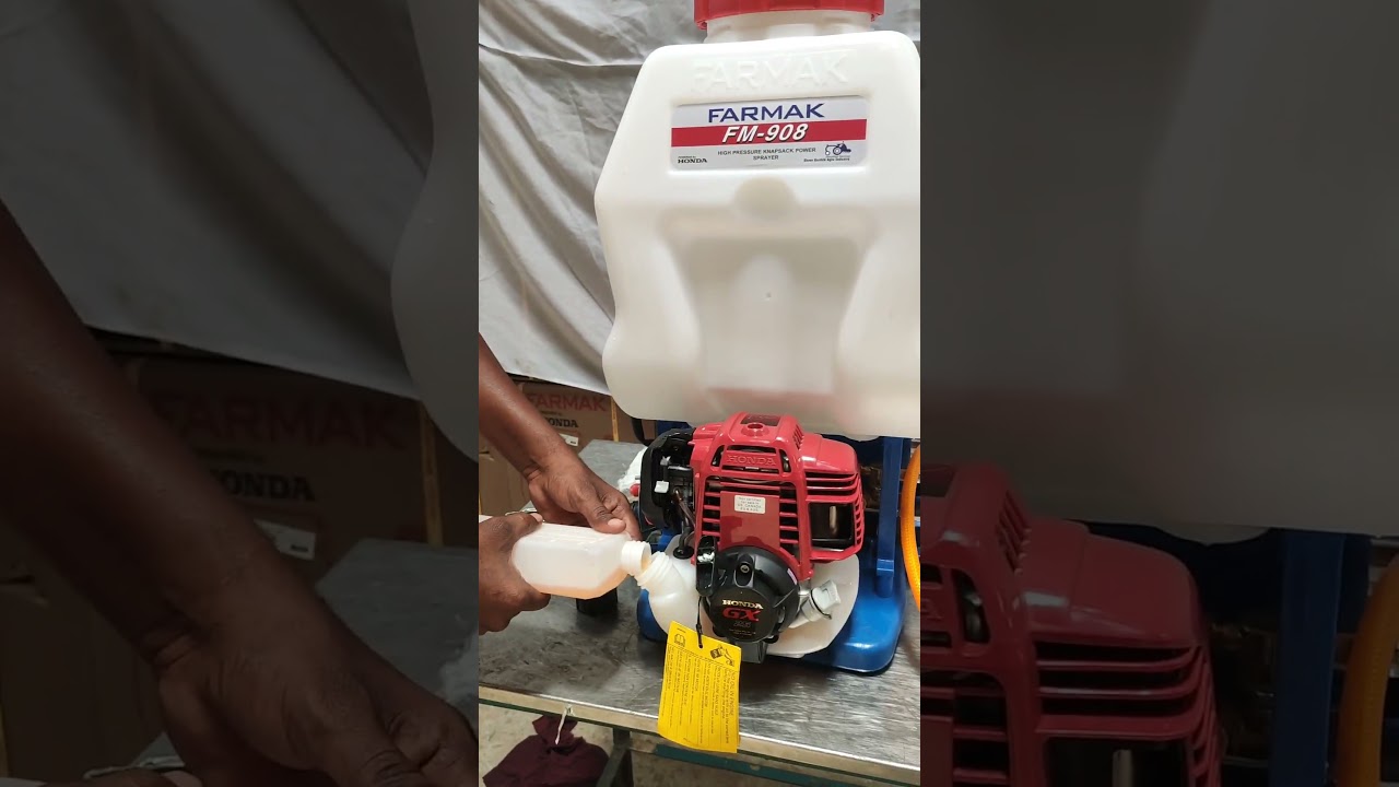 Unboxing and assembling of FARMAK Honda Knapsack Power Sprayer. Contact Numbers : 9505518222