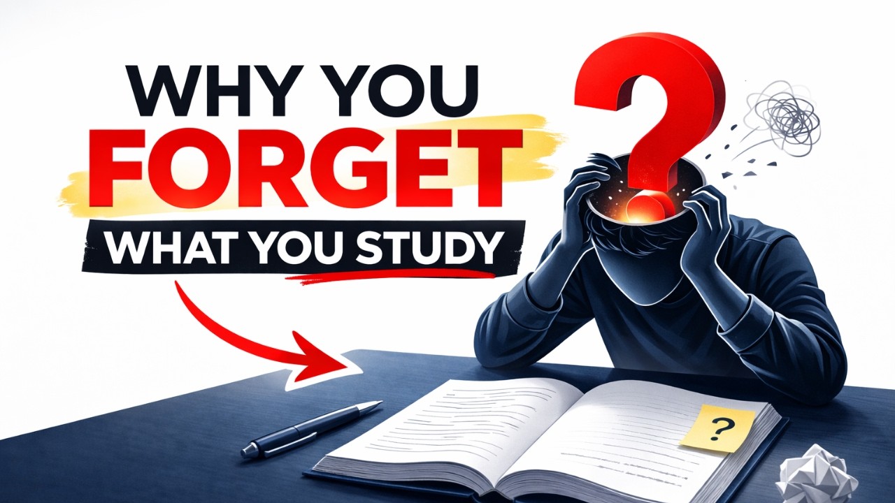 Why You Forget Everything You Study