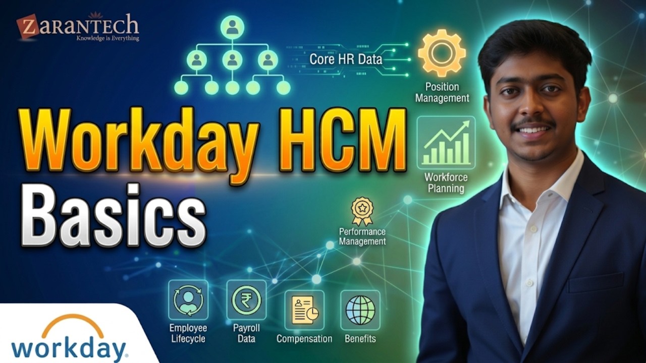 Introduction to Workday HCM Basics and Workday HCM Navigation | ZaranTech