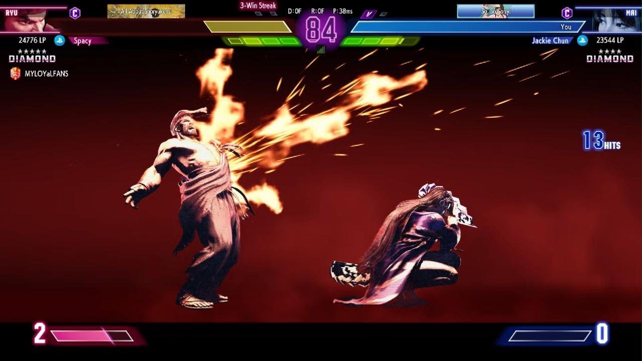 Adapting to the one ryus footsies