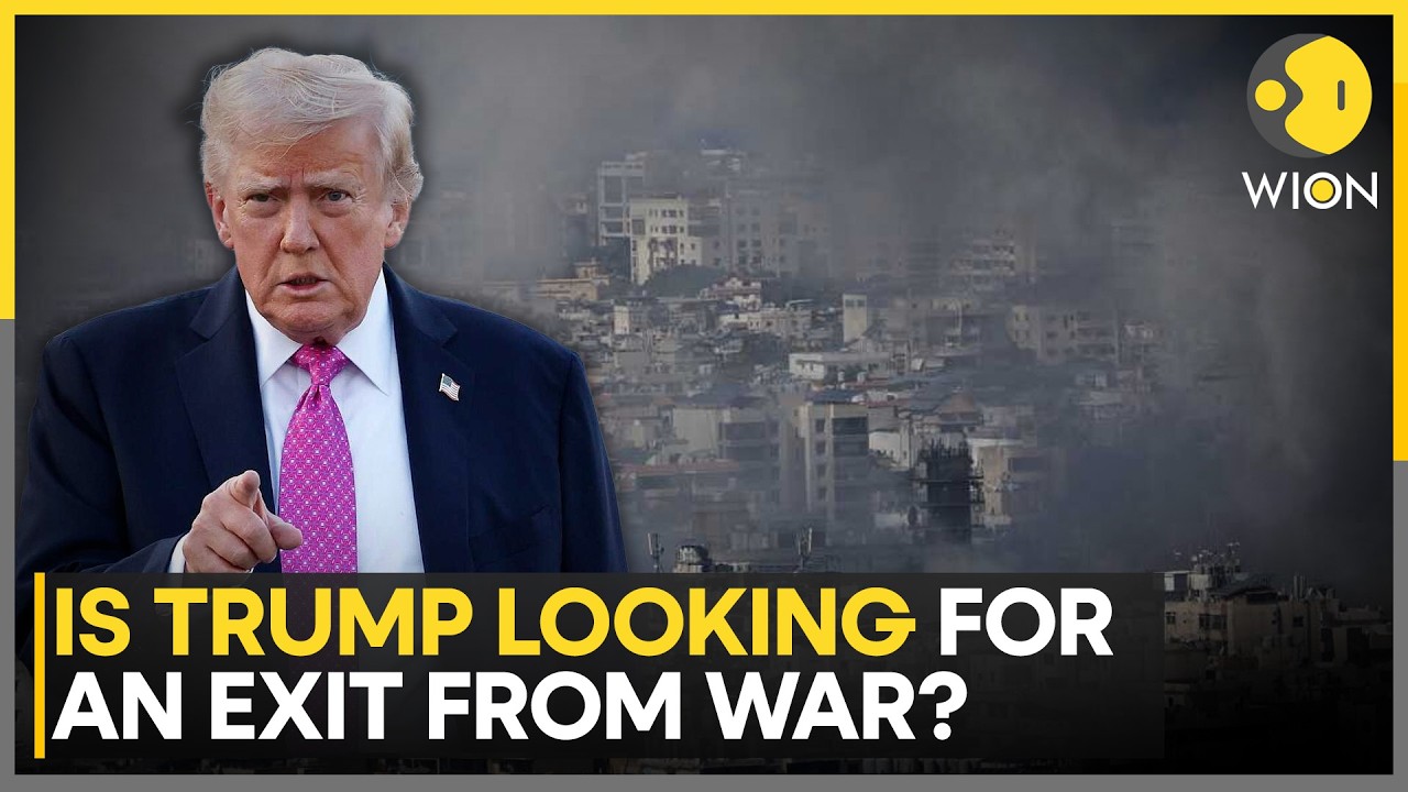 US-Iran War: G7 Tells Trump to Ensure Opening of Strait of Hormuz | WION