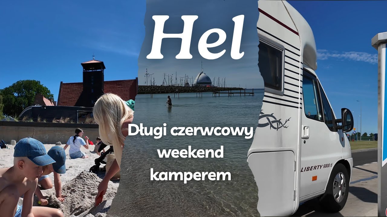 Wielkie plany, mała rybka – długi weekend w Helu! Plaża nad morzem i nad zatoką, zwiedzamy Hel