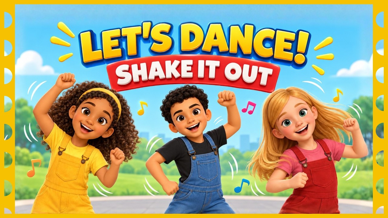💚🎵 Shake Your Sillies Out! 🎵💚  | Brain Break for Kids