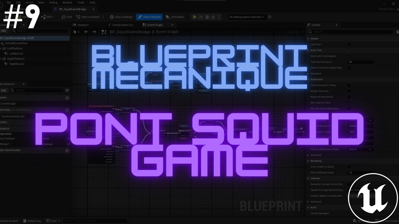 Pont Squid Game - Unreal Engine 5 Tuto