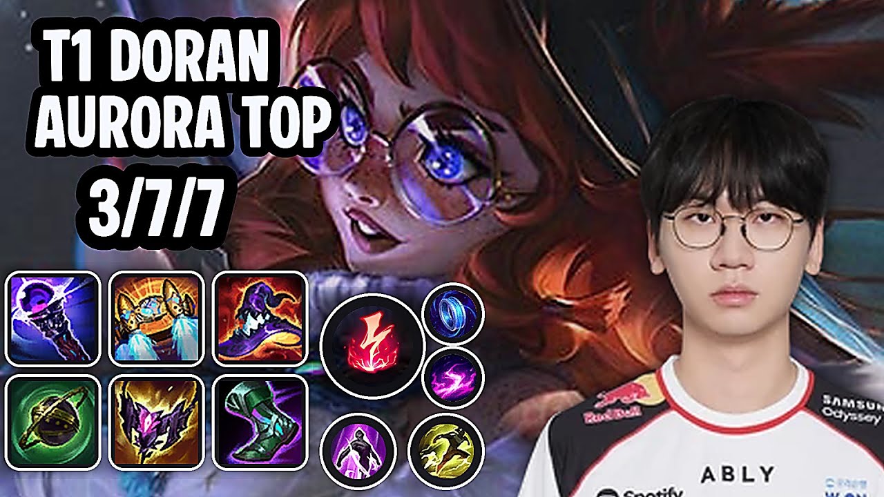 T1 Doran Aurora Top VS Fiora SoloQ Replay 20260406
