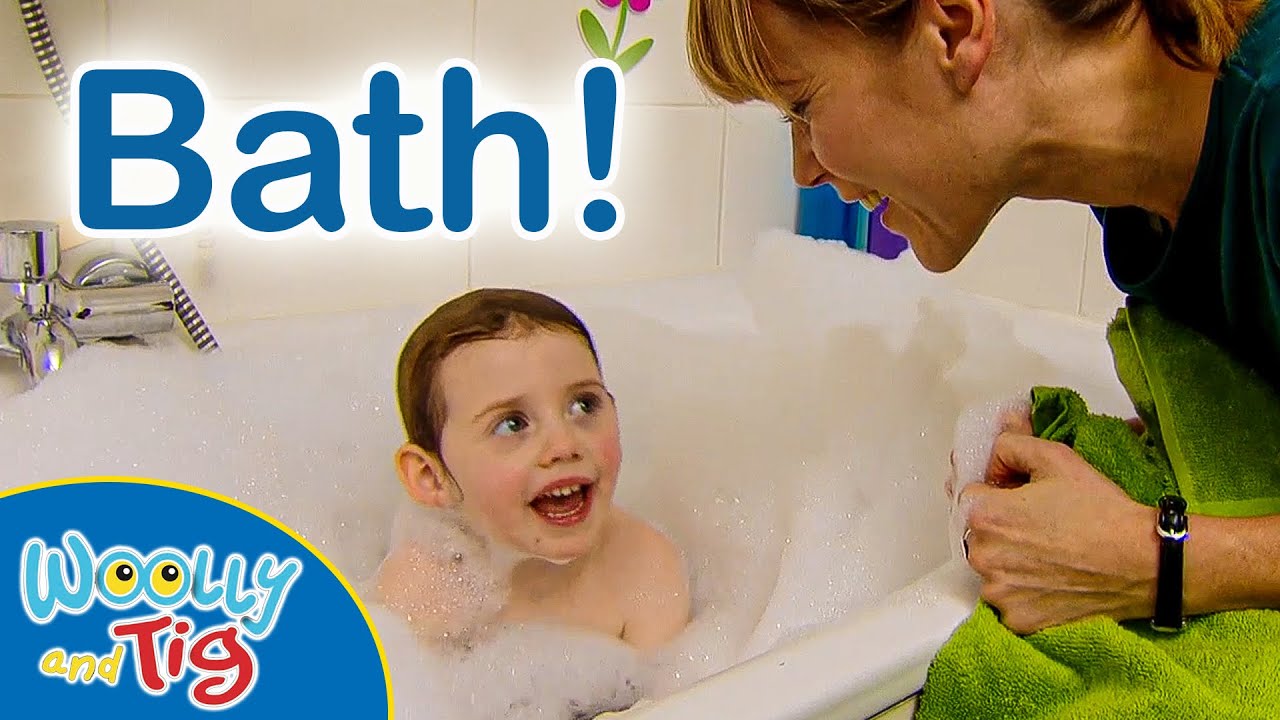 @WoollyandTigOfficial- Hair Wash Day! | TV Show for Kids | Toy Spider