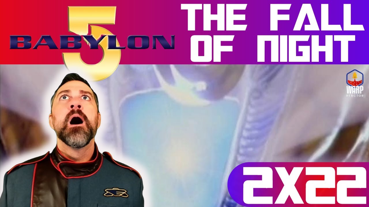 Babylon 5 2x22 'The Fall of Night' - SEASON 2 FINALE DESTROYED US! REACTION