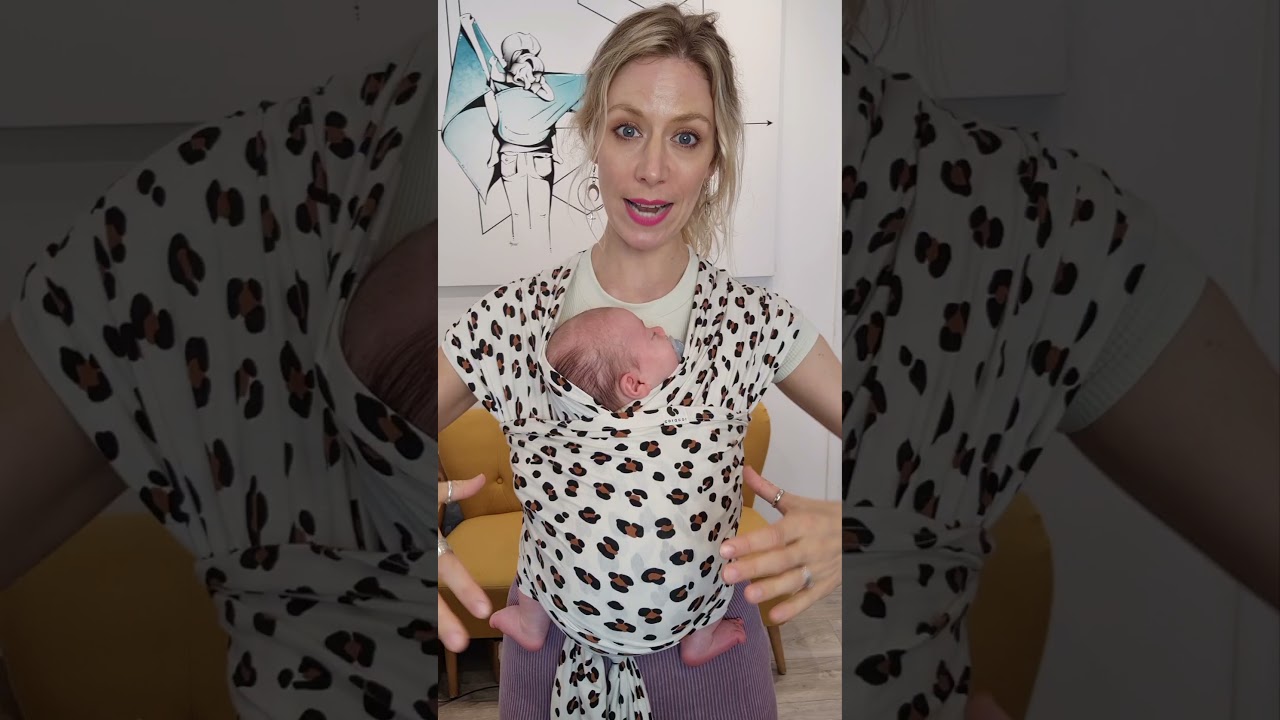 How to Take Your Baby Out of a Stretchy Baby Wrap Without Waking Them (Izmi, Freerider, Coracor)