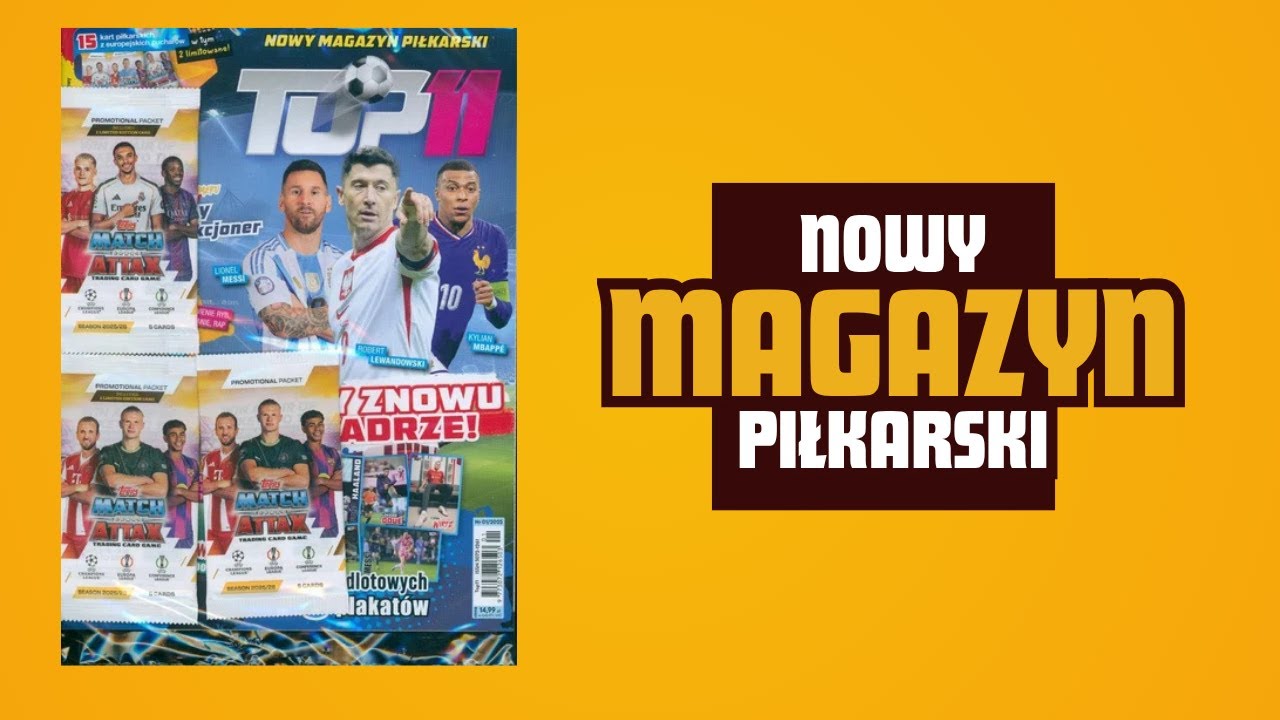 Nowość - magazyn piłkarski TOP11