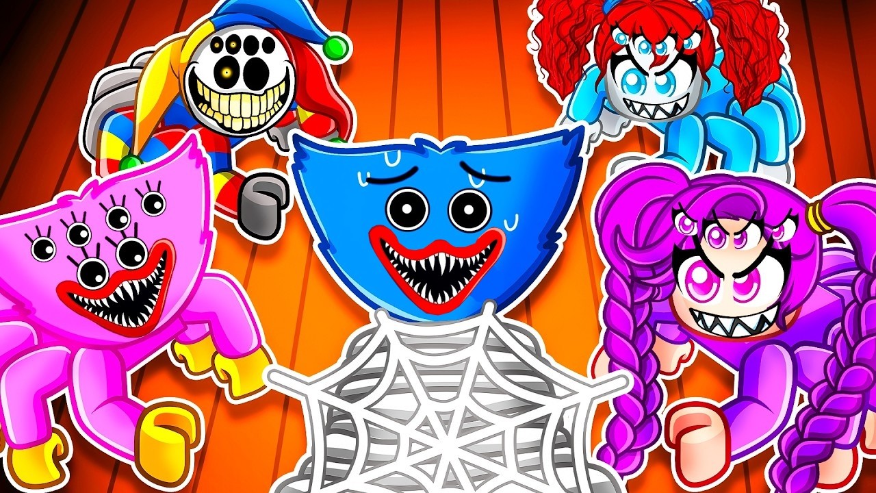 GEBISSEN von einer LILY LOVEBRAIDS SPINNE in Roblox! (Poppy Playtime)