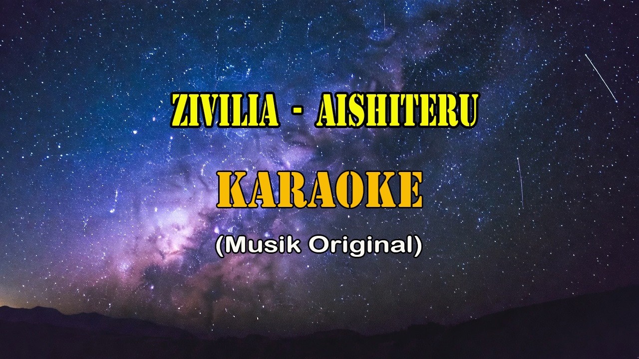 Aishiteru - Zivilia (KARAOKE)