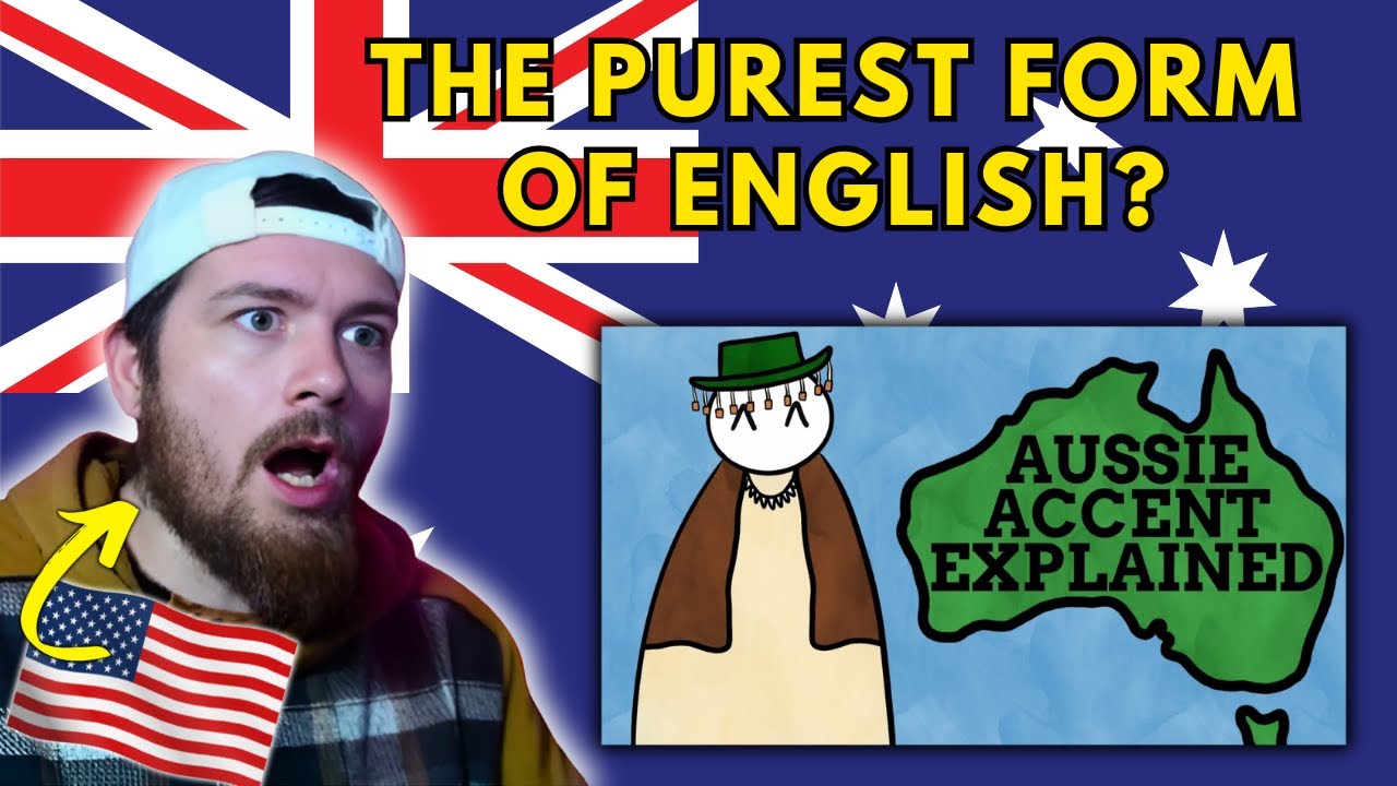 American Reacts to Where Did The Australian Accent Come From?