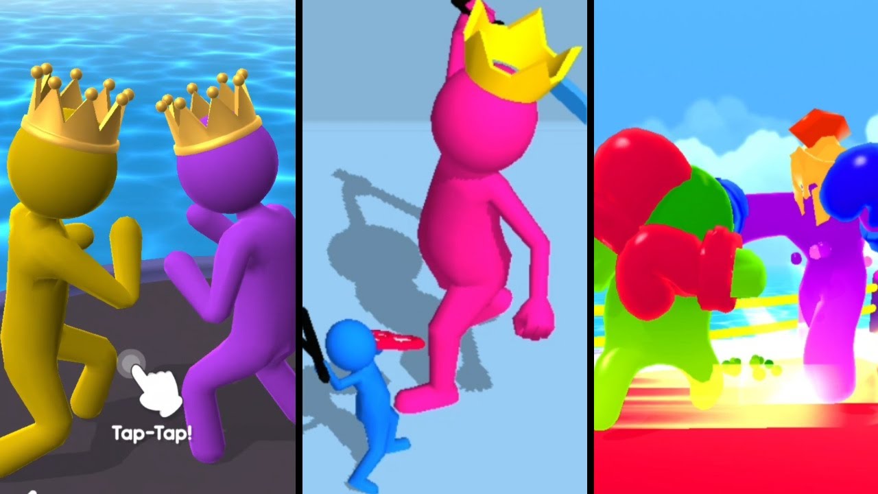GIANT RUSH vs JOIN CLASH 3D vs JOIN BLOB CLASH 3D