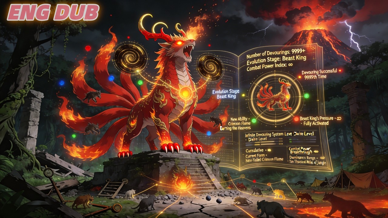 From Fox to Nine-Tailed Scarlet Flame Divine Beast: Infinite Devour System, devour and evolve.
