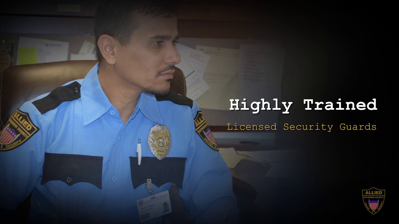 Best Security Guard Company In Southern California | Allied Nationwide