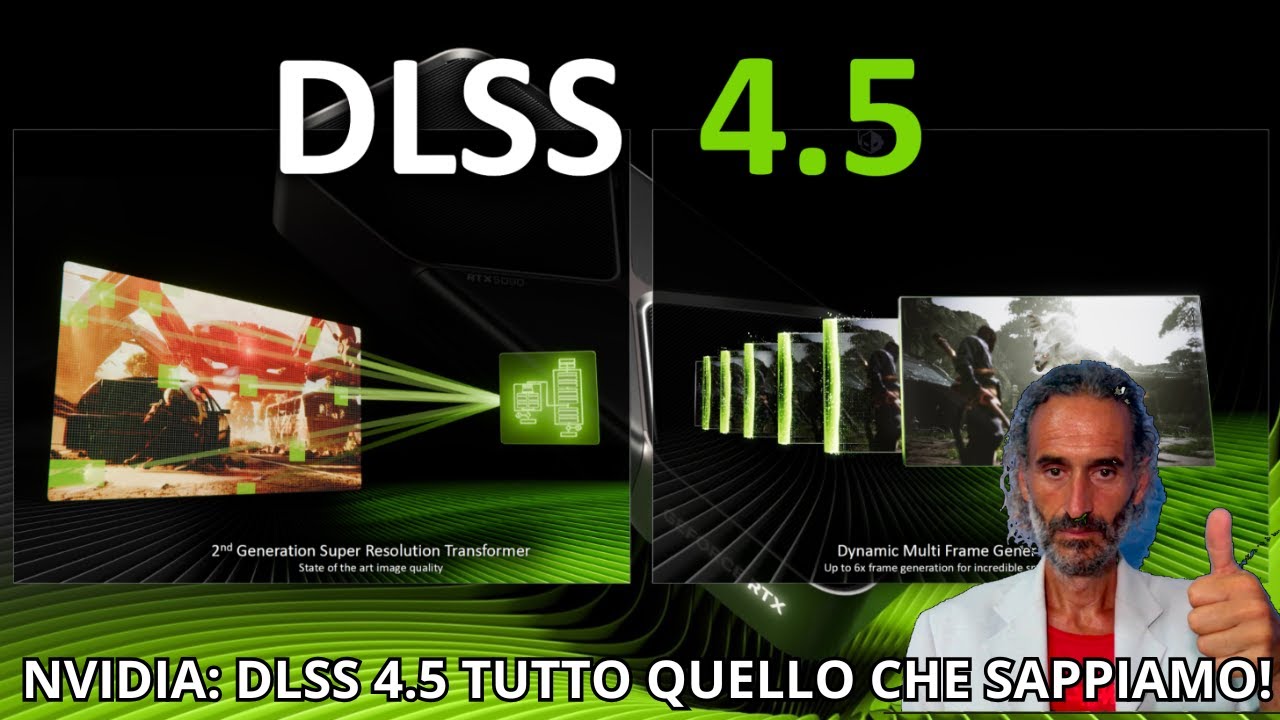 DLSS 4.5: La RIVOLUZIONE di NVIDIA! 🔥 Tutto quello che sappiamo!
