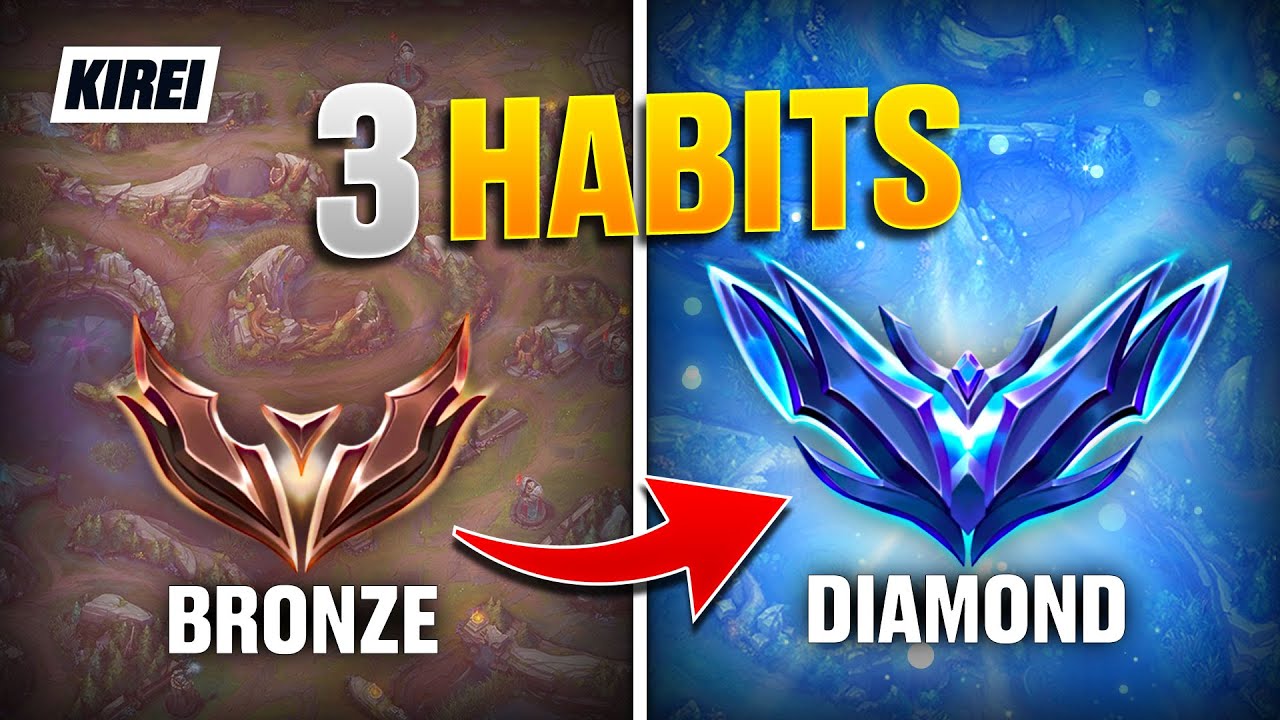 HOW TO ESCAPE LOW ELO  (3 steps)
