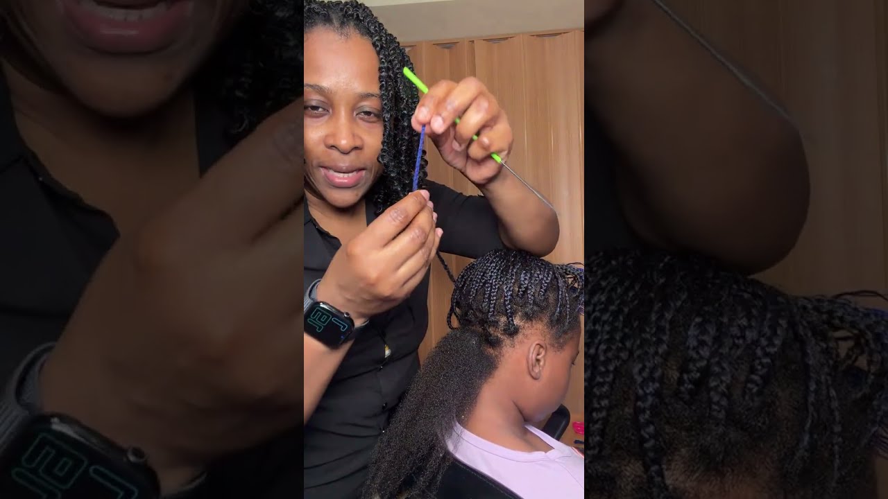 Easy way to take your braids out. 