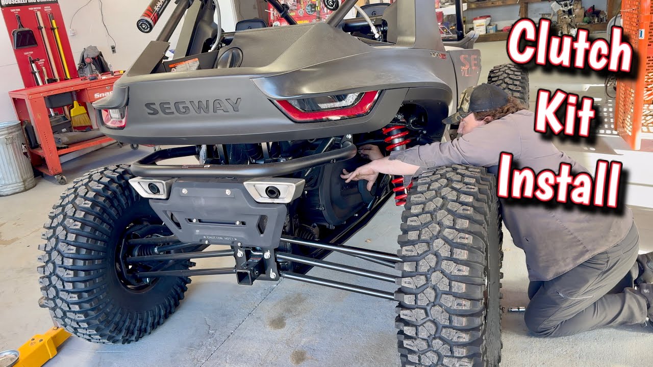 Segway Villain Clutch Kit Install | Team MSC Stage 3 Mud/Rock Kit