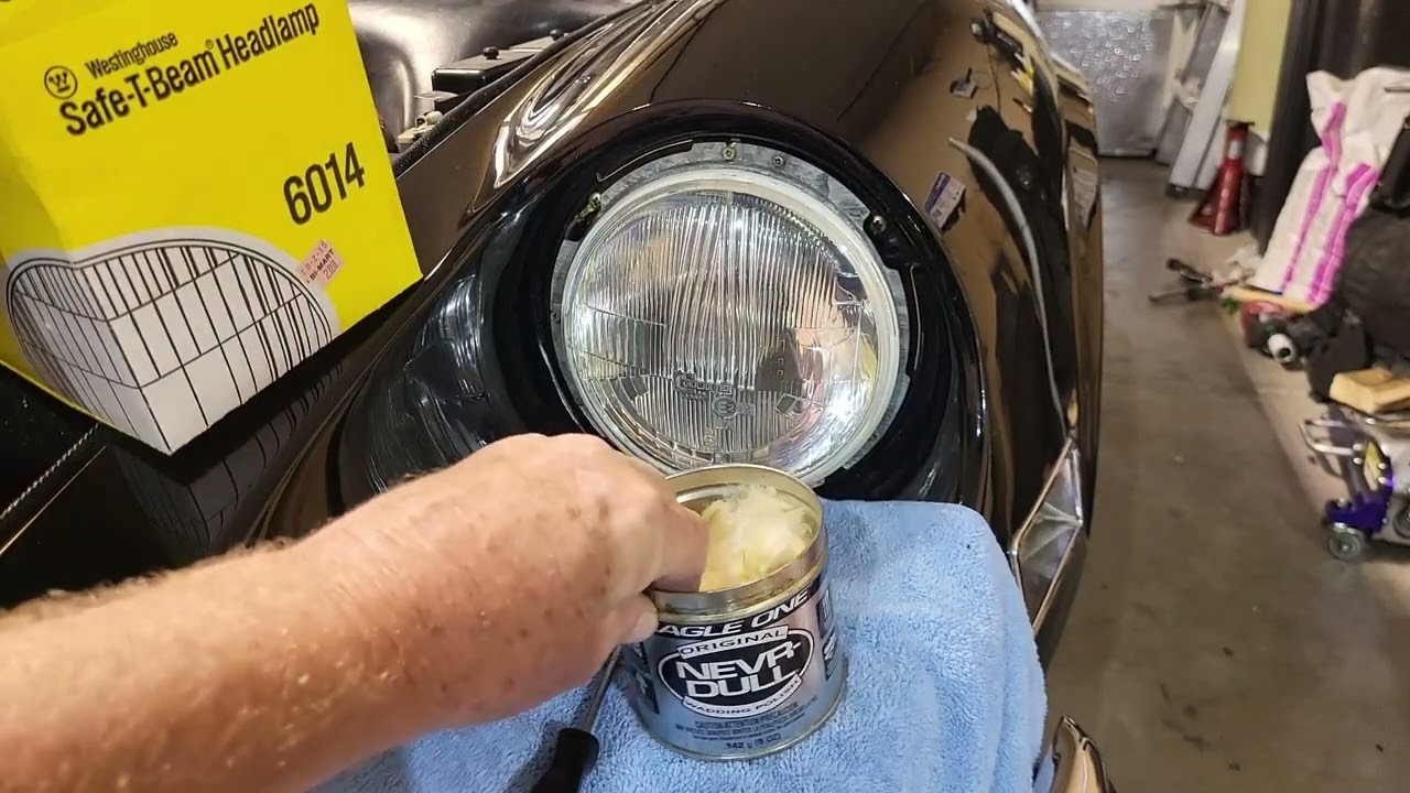 Ferrari 246 Dino Headlights, The Secret to aligning and changing