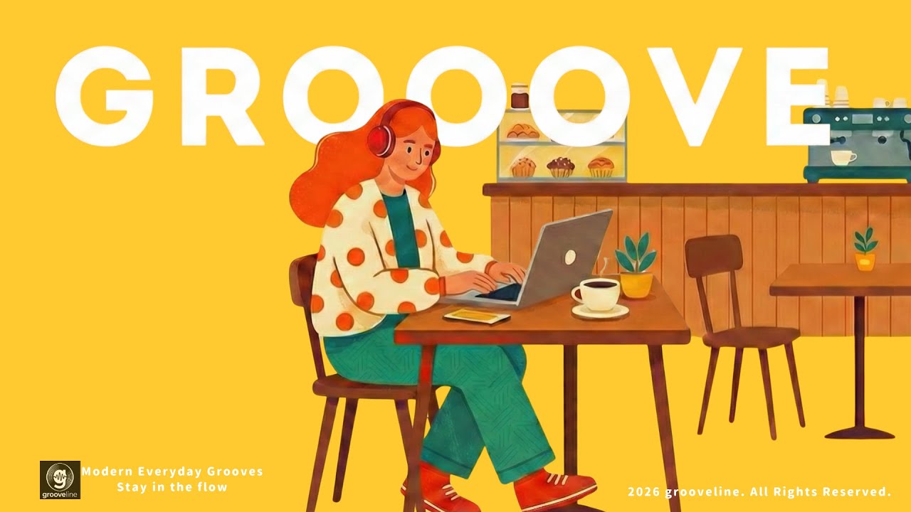【Playlist】リズムに乗って作業が進む♪ GROOVE POP | laid-back | Vol.９  Study & Work × Chill Jazz Pop