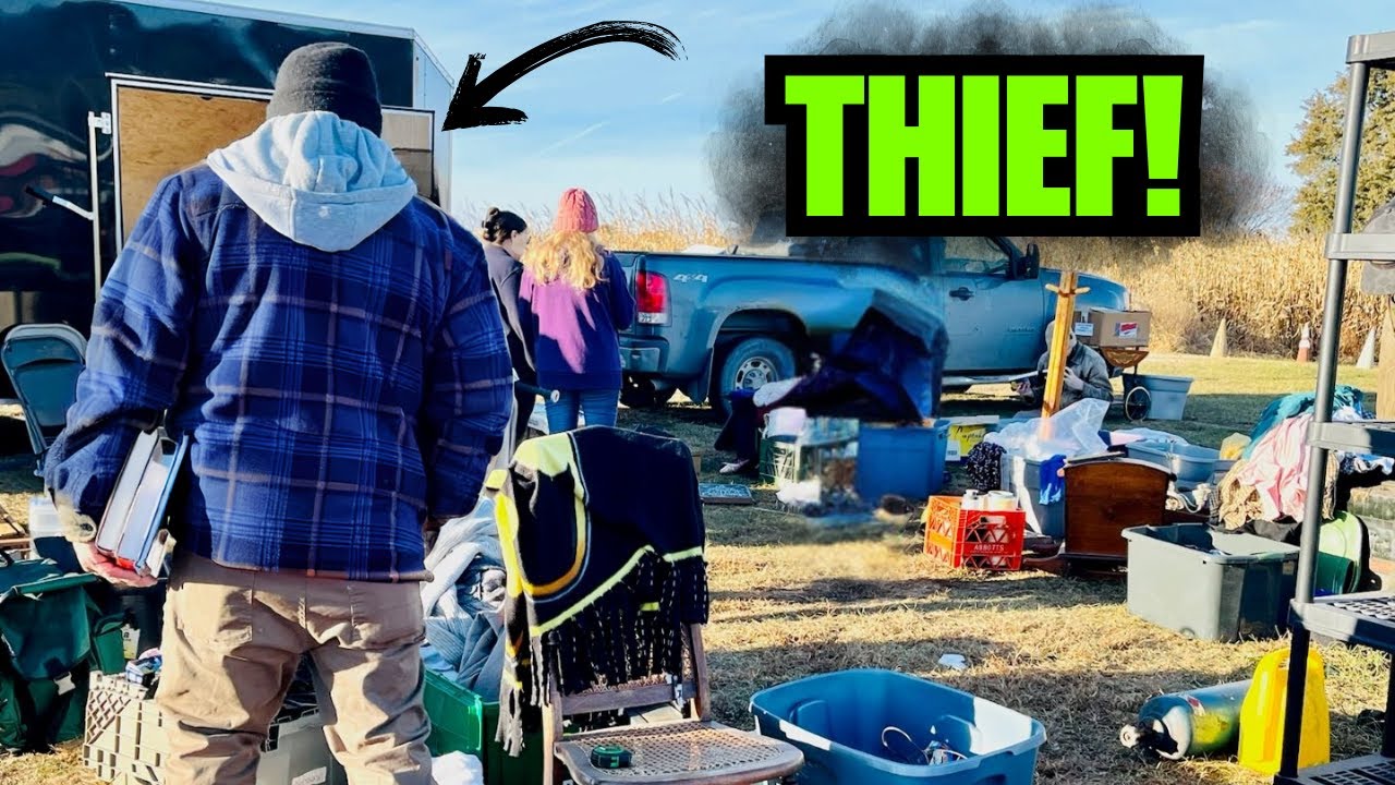There's A Fight At The Flea Market!