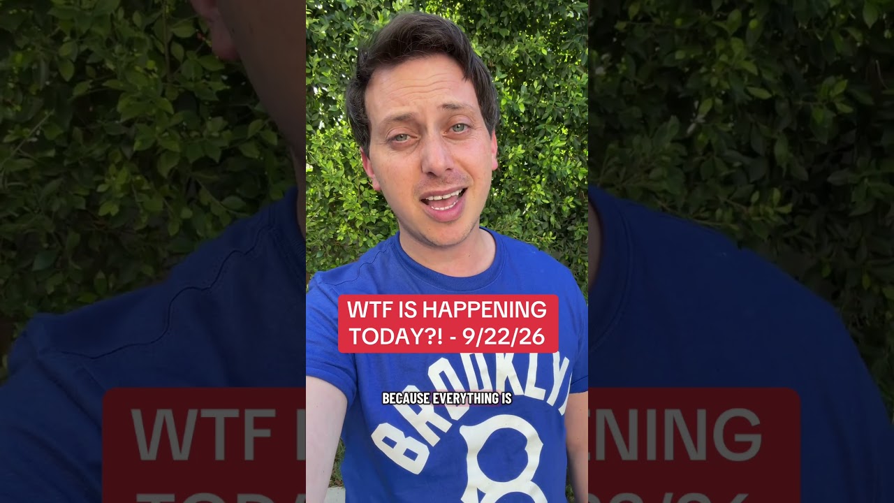 WTF Happened Today?! Breaking News Updates &mdash; 9/22/26