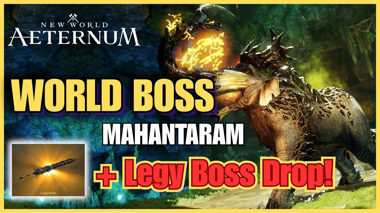 Mahantaram Guide: Boss finden & besiegen! + Legendäres Schwert Drop (World Boss Event)