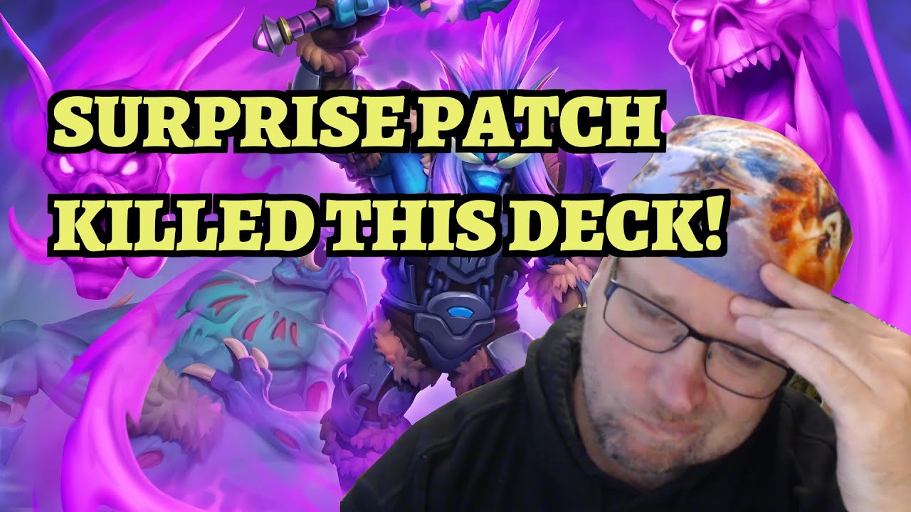 DECK KILLED and Twist MMR Rules Changed in a Surprise Server-Side Patch! Hearthstone Titans