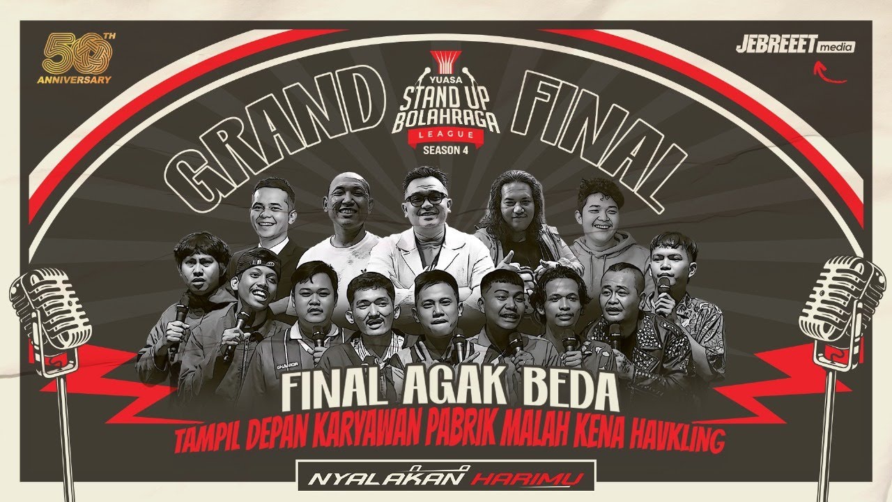 GRAND FINAL! GIMIK EL PRESIDENTE & NOPEK DI FINAL BIKIN BEBAN PESERTA - YUASA SUBL SEASON 4 - EPS 12