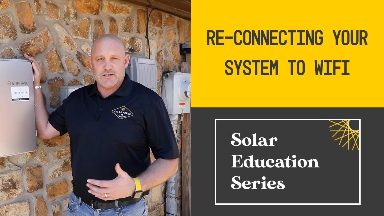 How to Re-Connect Your System to Wifi | Solar Power of Oklahoma