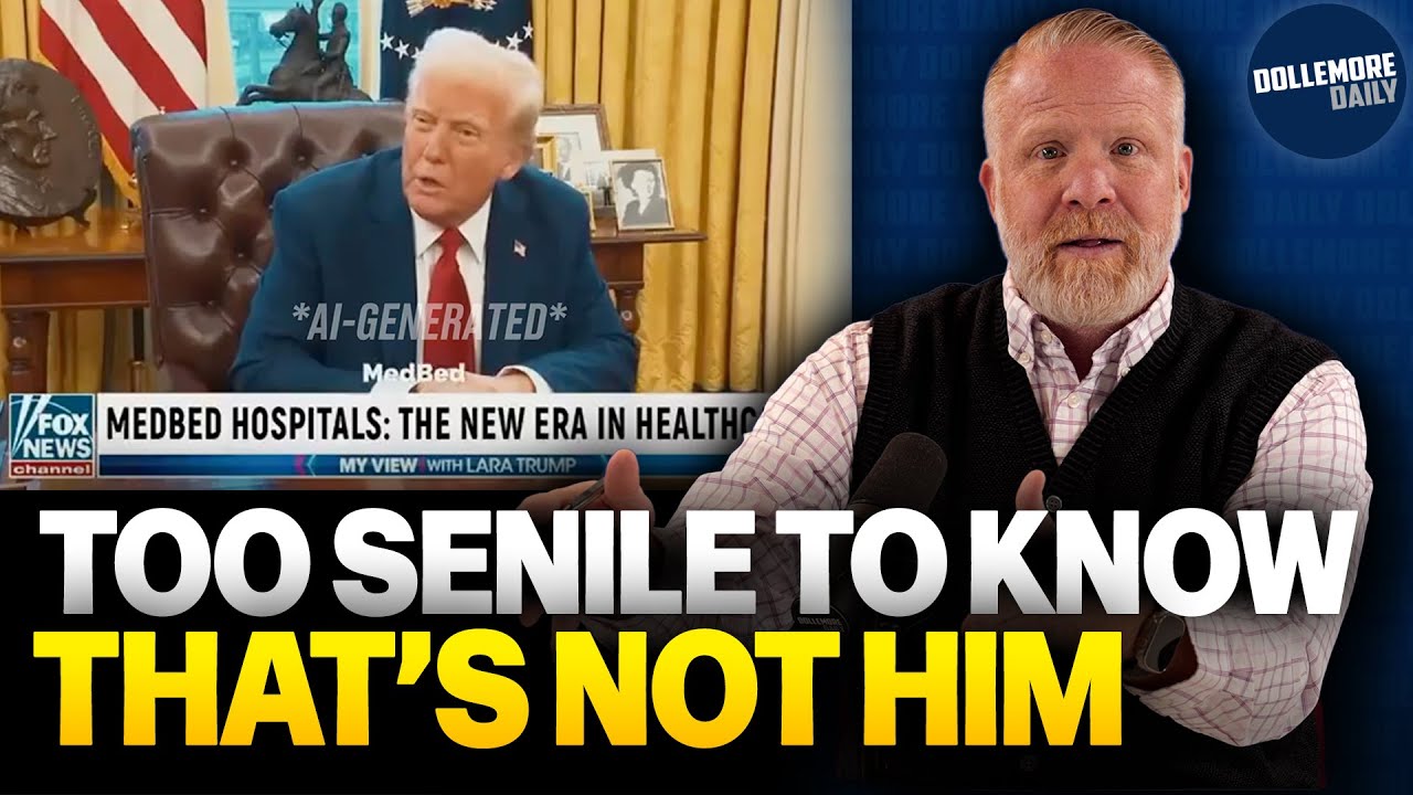 Donald Trump Posts ABSOLUTELY INSANE AI VIDEO OF HIMSELF Promoting FAKE MEDICAL CURE!!!