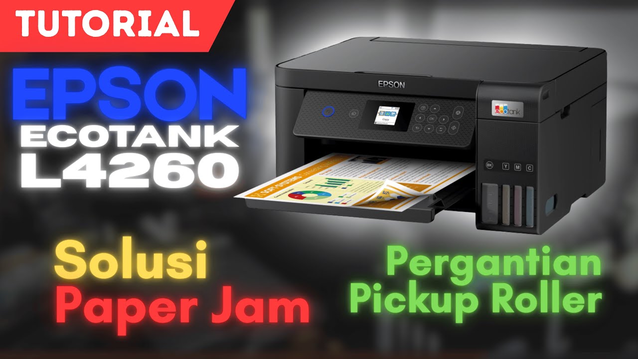 Epson L4260 Tidak Bisa Tarik Kertas? Ini Solusinya! Ganti Pickup Roller