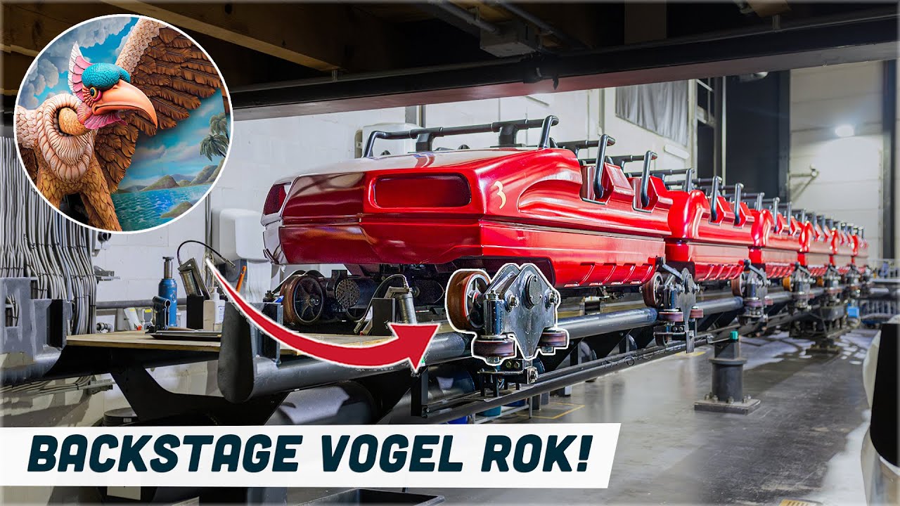 Hoe Werken de Wielen van Vogel Rok? 🦅 | Backstage bij de Efteling!
