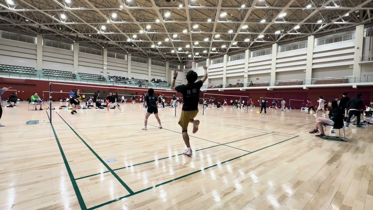 理事長杯 男女混合団体戦3部 予選ミックス2戦目