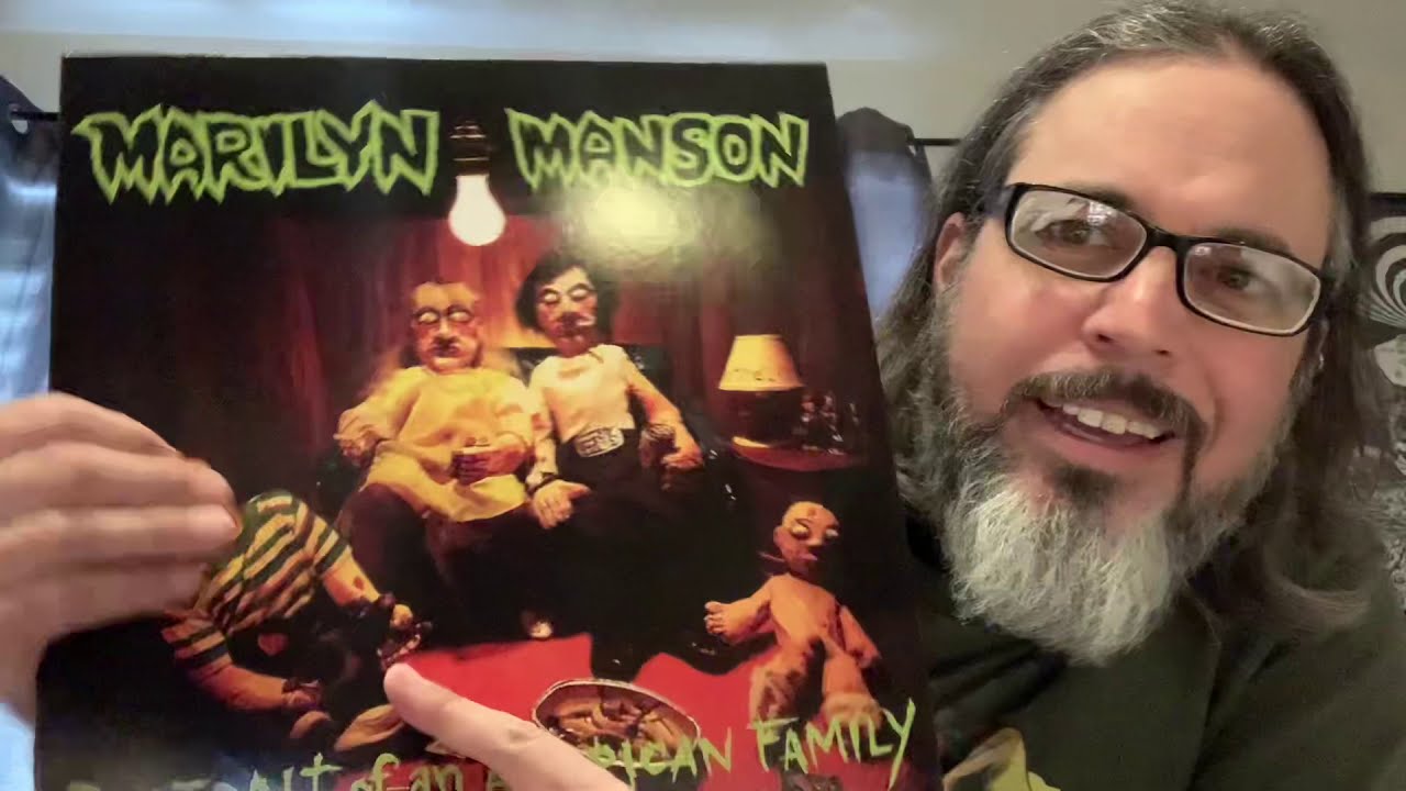 My Marilyn Manson Vinyl Record Collection