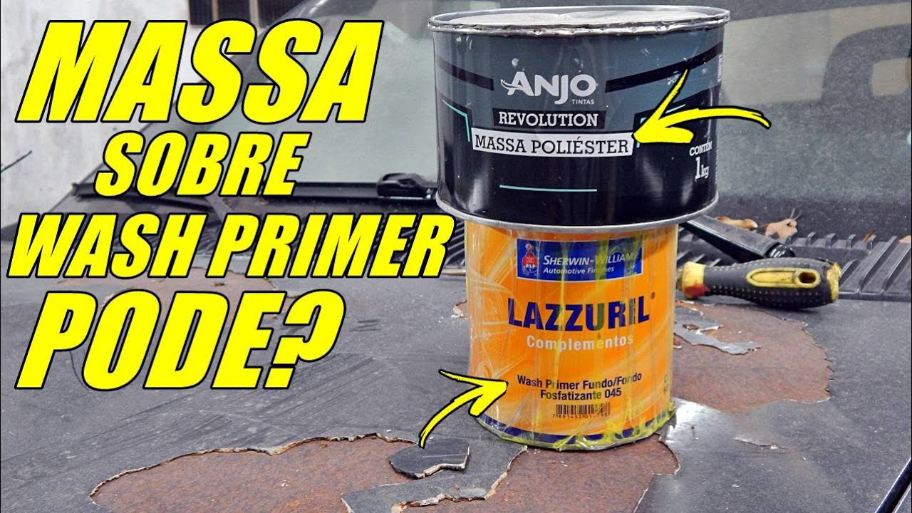 MASSA POLIÉSTER APLICA SOBRE O WASH PRIMER? [DICA DE TERÇA]