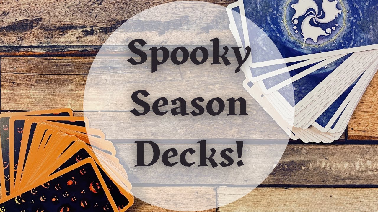 Decks I'm Bringing out for Spooky Season! | Playing with Pairs Style