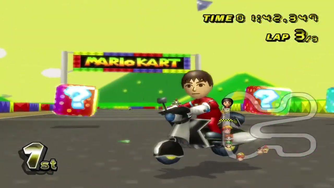 MARIO KART WII (WII) ALL CUP TOUR CPU HARD 150CC  9-20-23